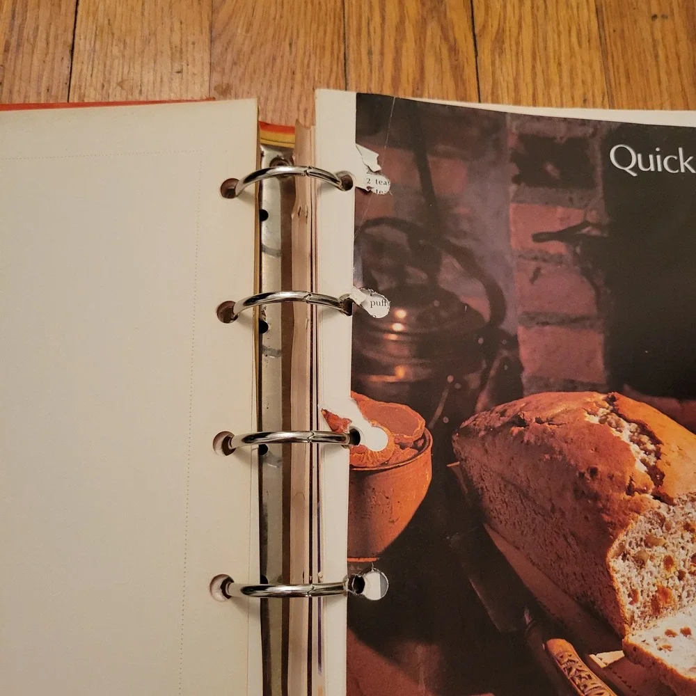 Betty Crocker 1971 Cookbook Ring Bound Red Vintage Retro 9th Printing Pie Cover - Picture 5 of 11
